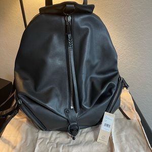 Rebecca Mincoff Black Leather Jumbo Julian